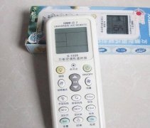 美的空调显示屏出现e3，万能空调遥控器使用方法，手把手的教会你